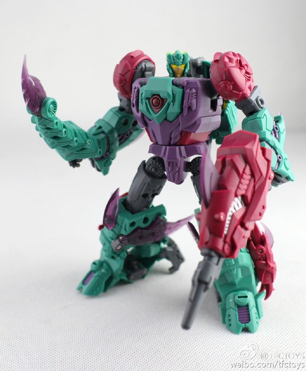 TFC Toys Poseidon P-02 Cyberjaw Unofficial Overbite Detailed Color
